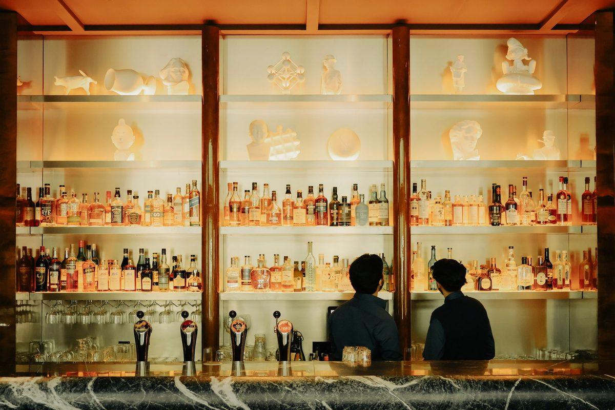 The Carter bar on the ground floor